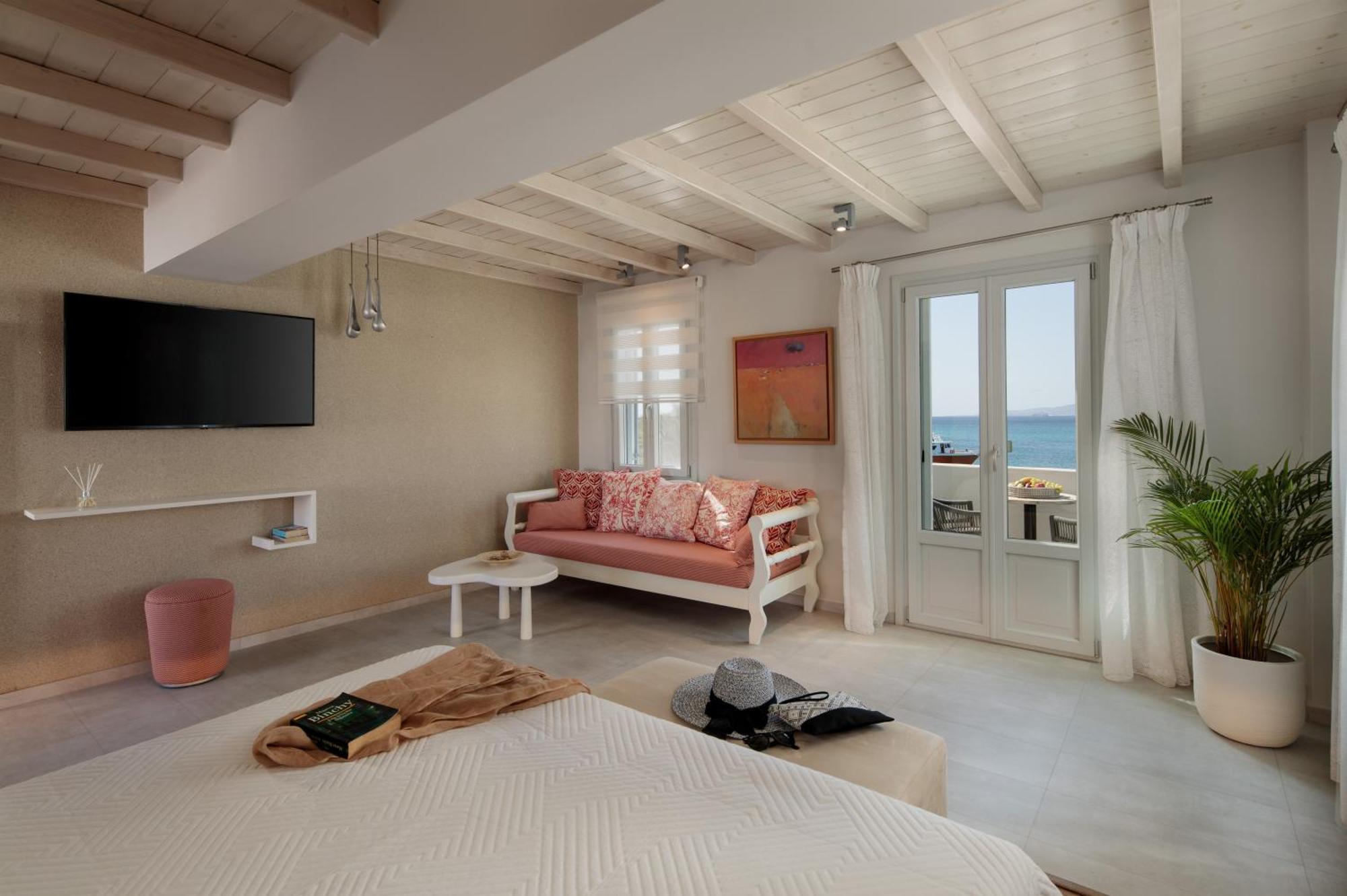 Iria Beach Art Hotel Agia Anna  Habitación foto