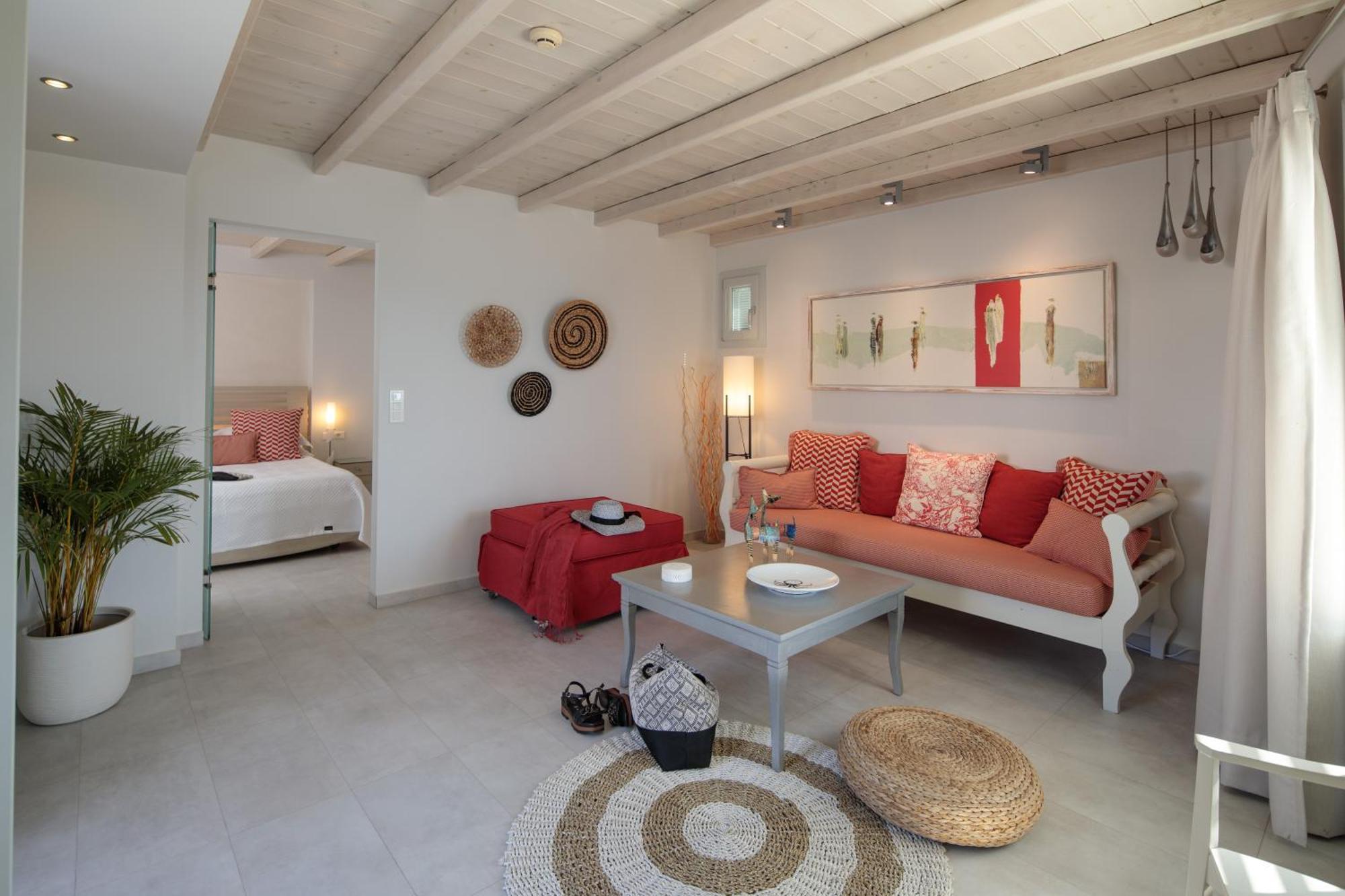 Iria Beach Art Hotel Agia Anna  Habitación foto