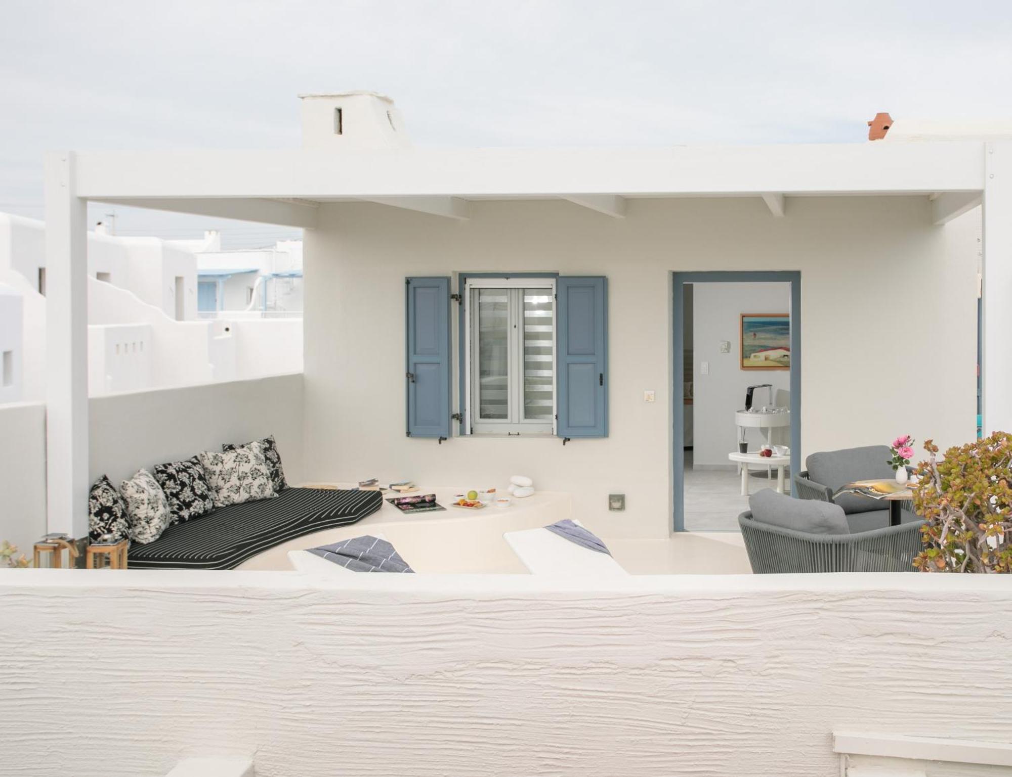 Iria Beach Art Hotel Agia Anna  Habitación foto